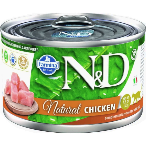 FARMINA N&D Cat Natural Huhn - Nassfutter für Katzen - 140 g - foto 2