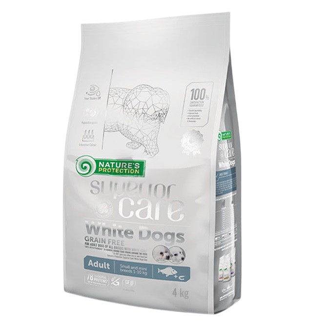 NATURE'S PROTECTION Superior care White Fish Small and mini - trockenfutter für Hunde - 4kg - foto 6