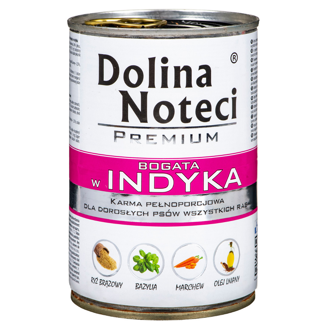 DOLINA NOTECI Premium Rich in turkey - Nassfutter für Hunde - 400 g - foto 1