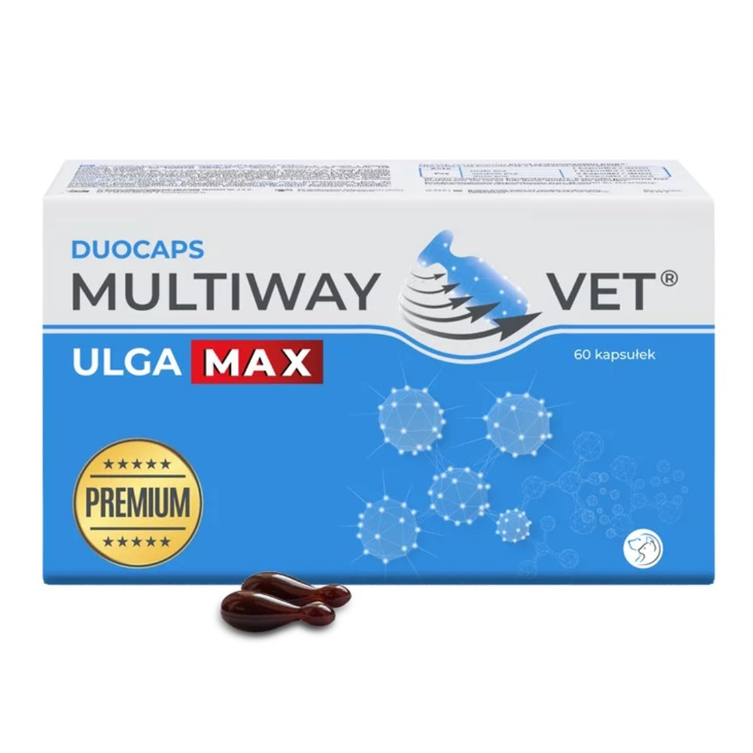 JM SANTE Multiway Vet Duocaps Ulga Max - twist-off kapseln zur linderung von stress und unwohlsein bei hunden und katzen – 60 stück - foto 2