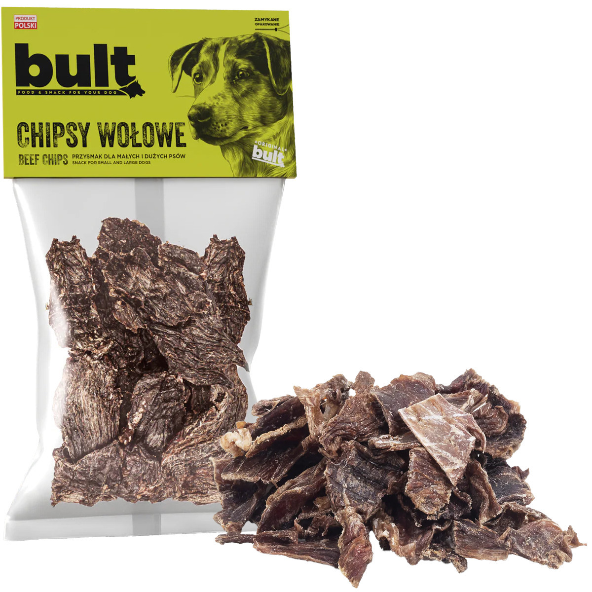 BULT Beef chips - leckerli für hunde - 150g - foto 3