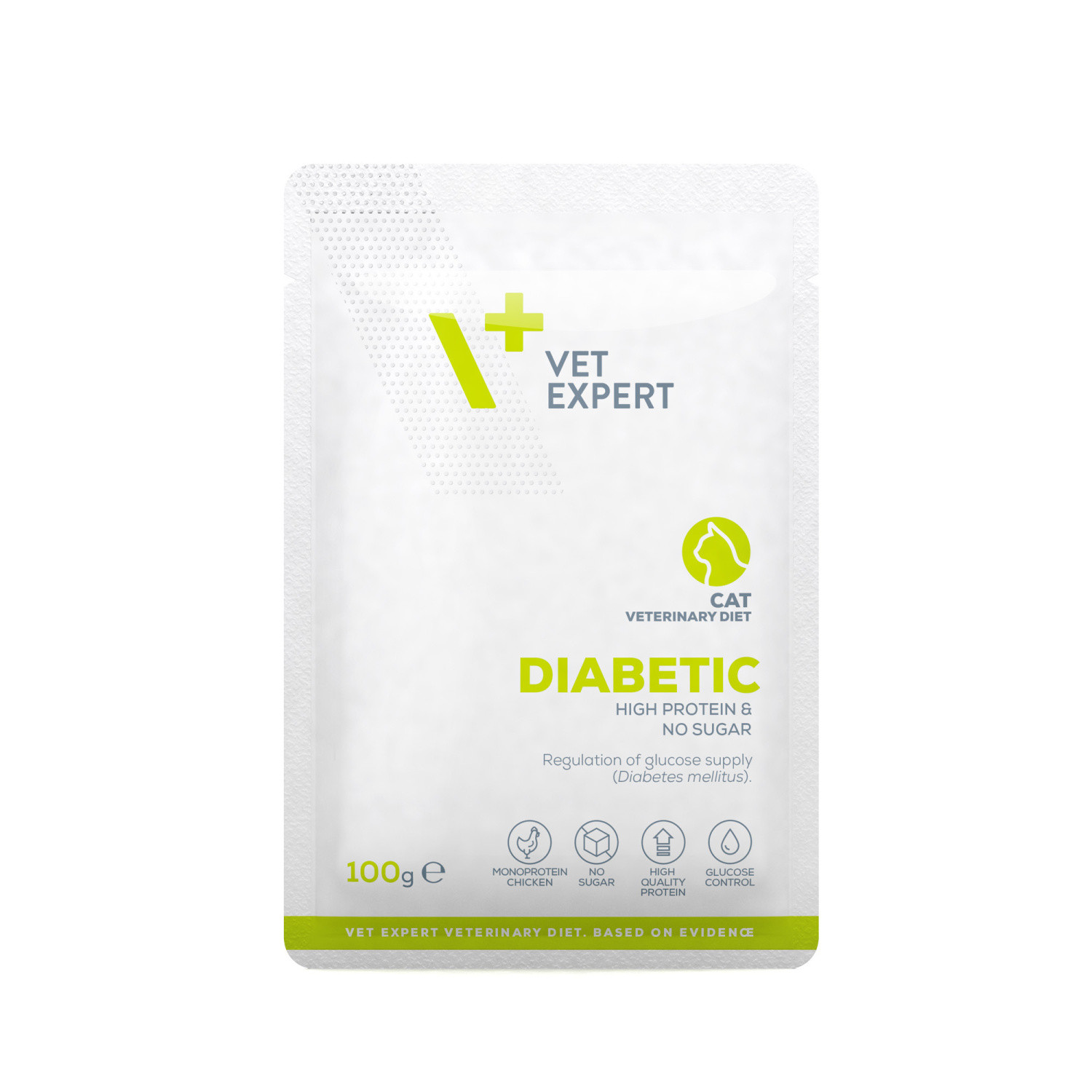 VET EXPERT Veterinary Diet Diabetic Cat - Nassfutter für Katzen - 100g - foto 1
