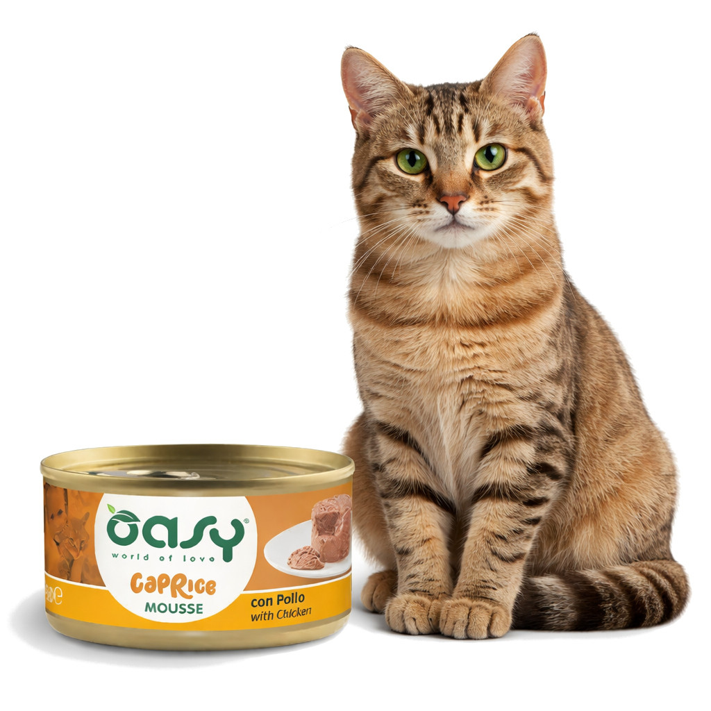 OASY Caprice Mousse Chicken - nassfutter für Katzen - 85g - foto 3
