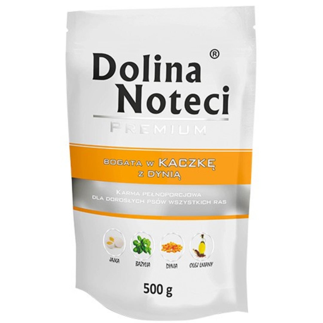 DOLINA NOTECI Premium Rich in duck with pumpkin - Nassfutter für Hunde - 500 g - foto 1