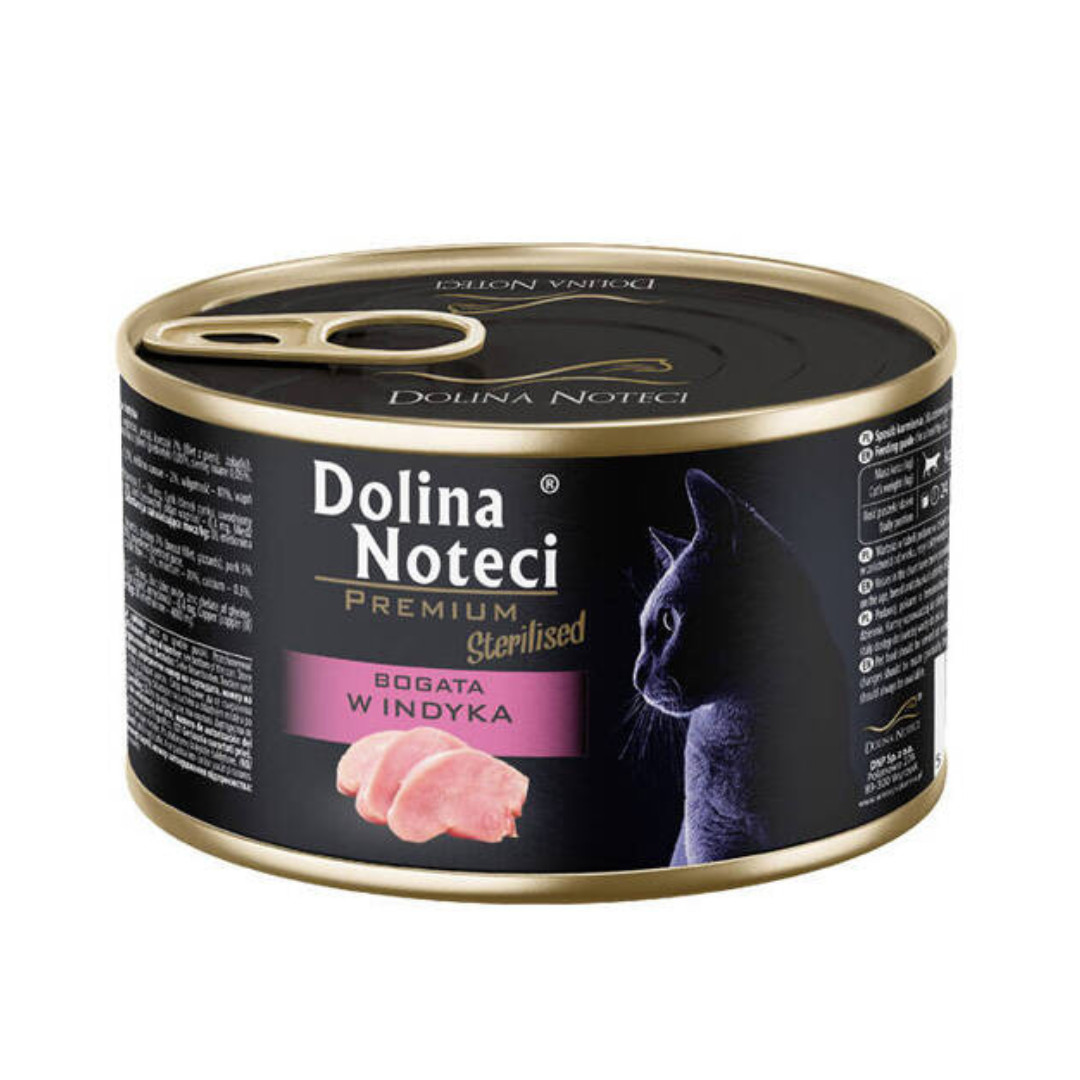 DOLINA NOTECI Premium Sterilised Rich in turkey - nassfutter für Katzen - 185g - foto 1