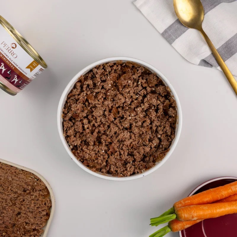 PERRO Duck with carrots - Nassfutter für Hunde - 400g - foto 1