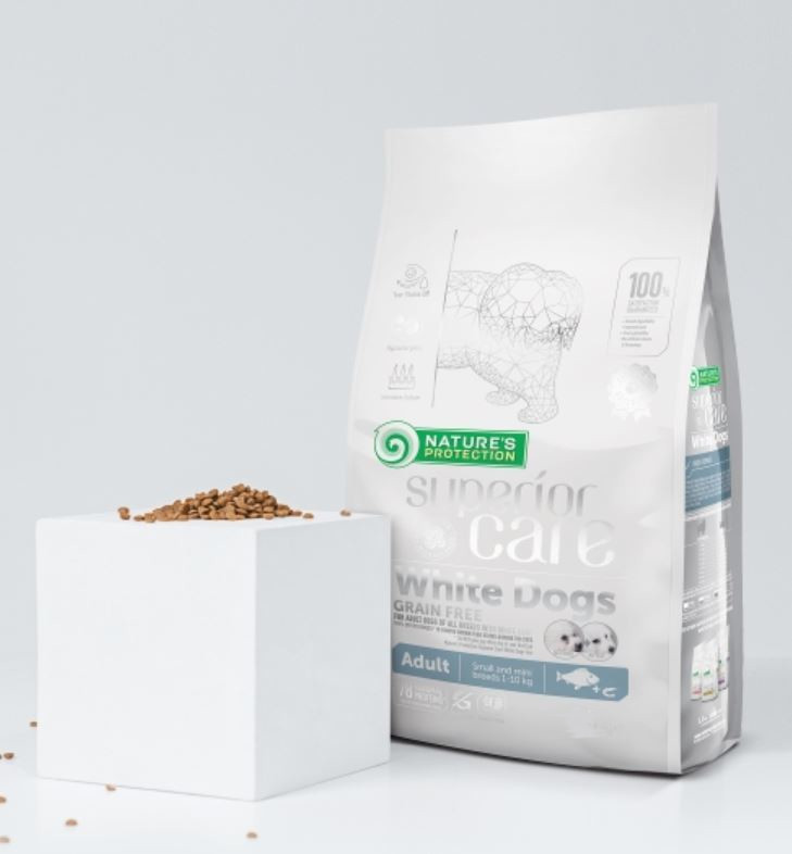 NATURE'S PROTECTION Superior care White Fish Small and mini - trockenfutter für Hunde - 4kg - foto 2