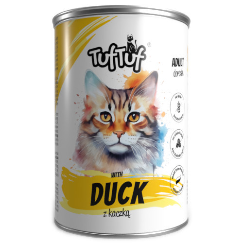 TUF TUF Meal mit Ente - Katzennassfutter - 400g - foto 2