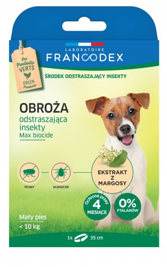 FRANCODEX FR179171 Hunde- /Katzenhalsband Hund Floh- & Zeckenkragen - foto 1