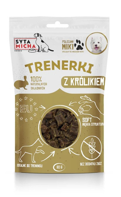 SYTA MICHA Treats with rabbit - leckerli für hunde - 80g - foto 1