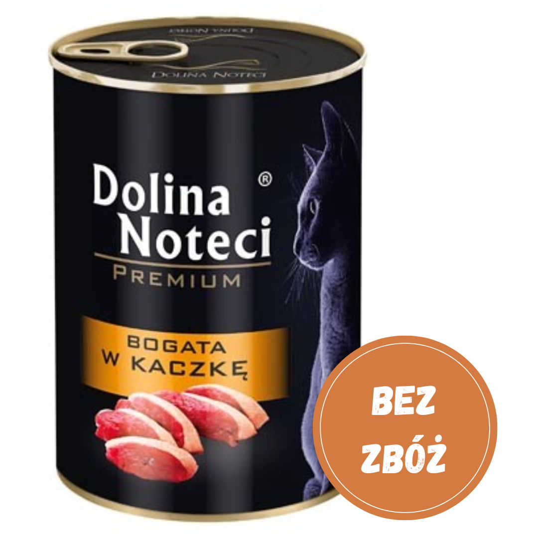 Dolina Noteci Premium reich an Ente - Nassfutter für Katzen - 400g - foto 2