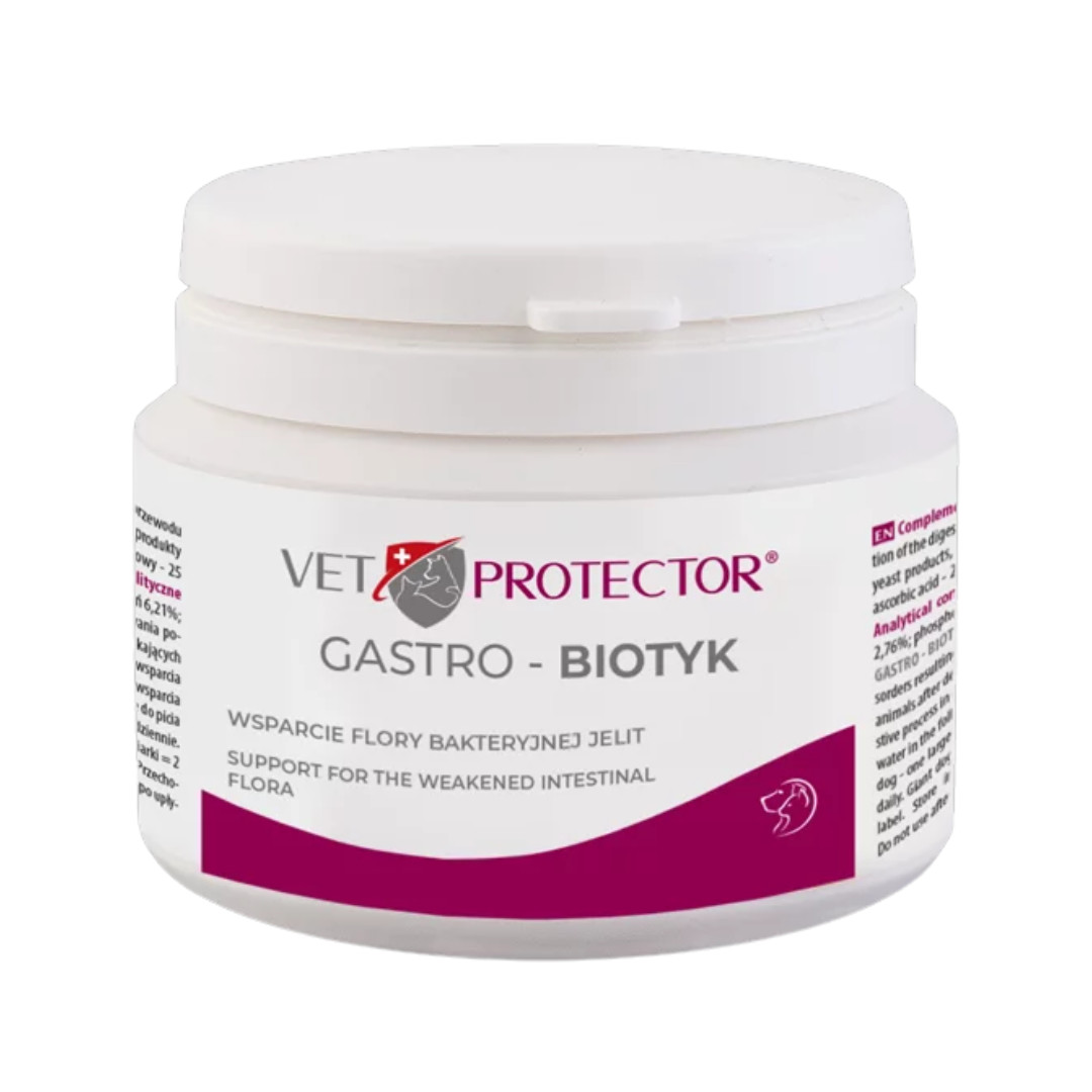 JM SANTE Vet Protector Gastro - Biotyk - multibiotikum für hunde und katzen – 60 g - foto 3