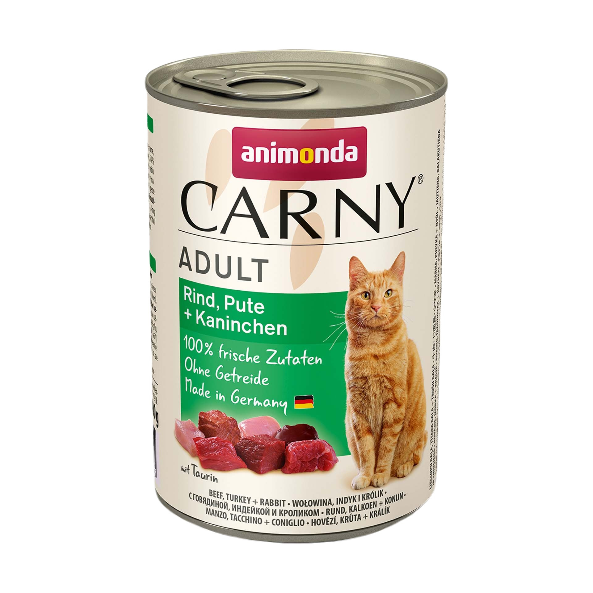 ANIMONDA Carny Adult Beef, turkey, rabbit - nassfutter für Katzen - 400g - foto 2
