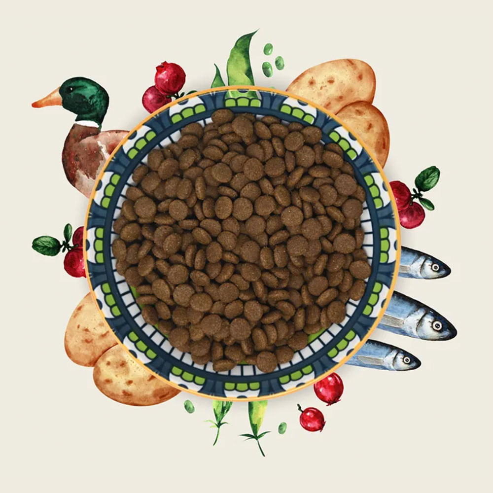 EDEN Ente und Sardine - Trockenfutter für Katzen - 1,5 kg - foto 1