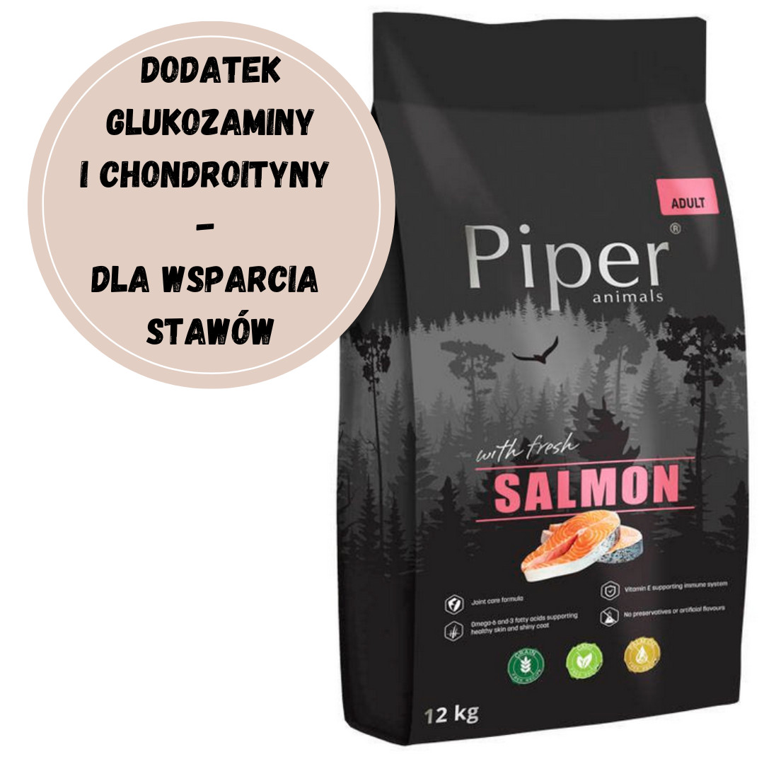 DOLINA NOTECI Piper Animals with salmon - Trockenfutter für Hunde - 12 kg - foto 2