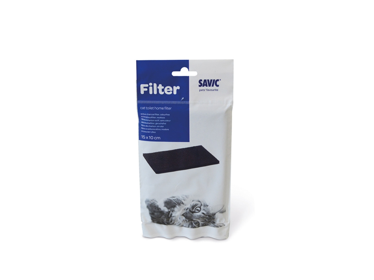 SAVIC Aktivkohlefilter für Katzentoilette Nestor – 15×10 cm - foto 1