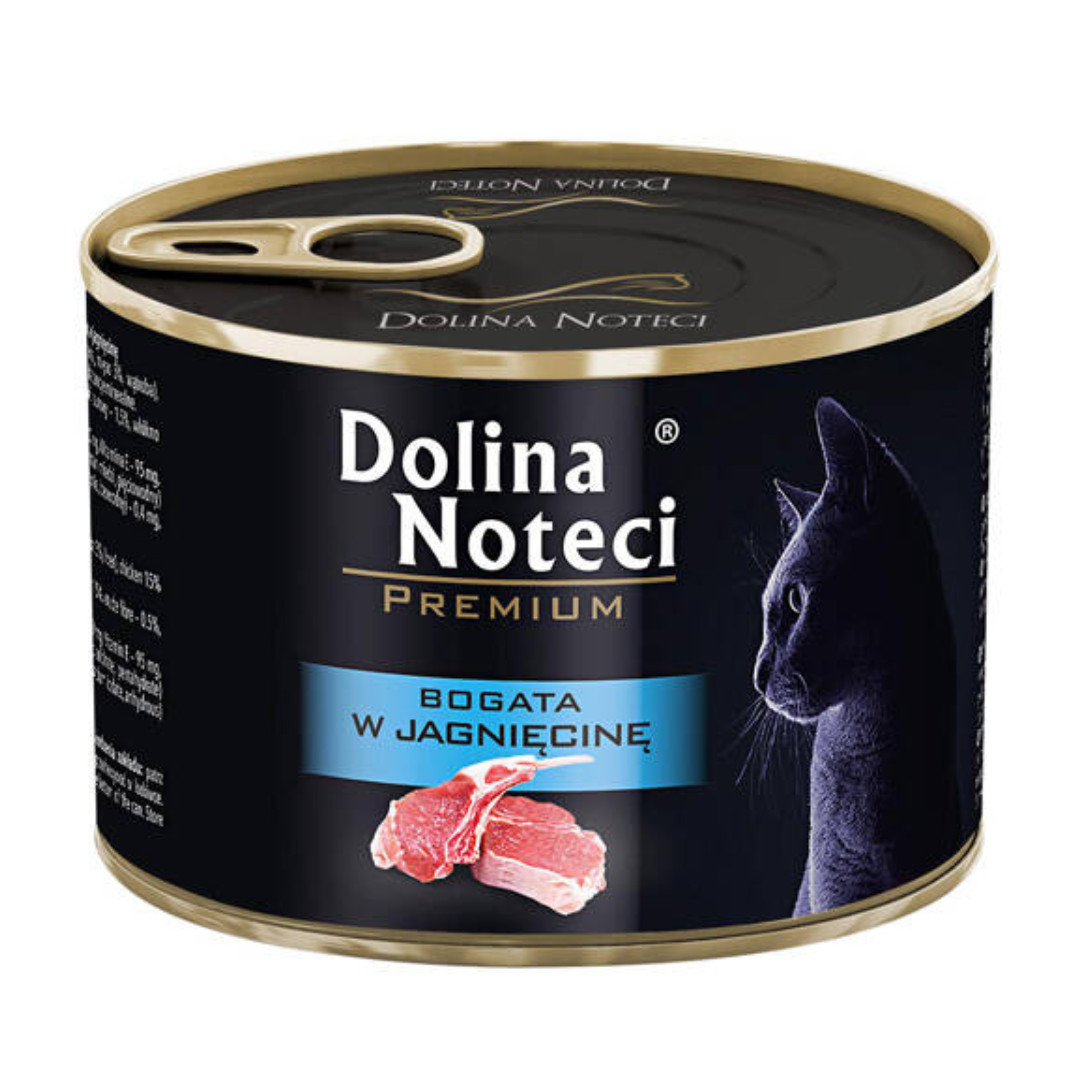 Dolina Noteci Premium reich an Lammfleisch - Nassfutter für Katzen - 185g - foto 1