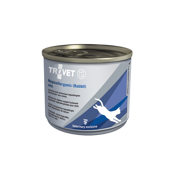 TROVET Hypoallergenic RRD mit Kaninchenfleisch – Nassfutter für Katzen – 6×200 g - foto 1