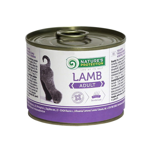 NATURE'S PROTECTION Adult Lamm - Trockenfutter für Hunde - 200 g - foto 1