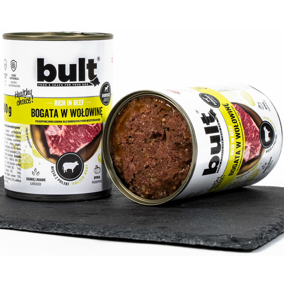 BULT Reich an MIX-Geschmacksrichtungen - Nassfutter für Hunde - 30x800 g - foto 4