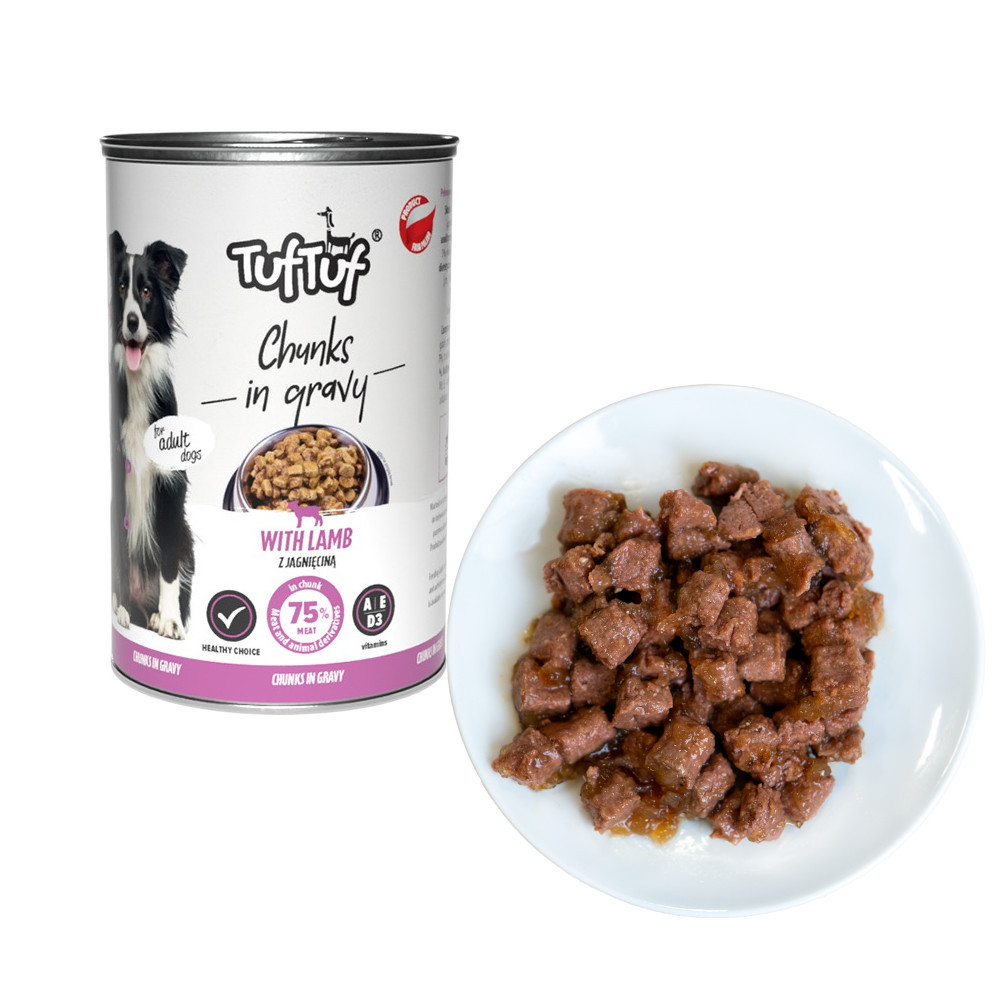 TUF TUF Meatballs MIX 4 Flavours - Nassfutter für Hunde - 24x1250g - foto 7