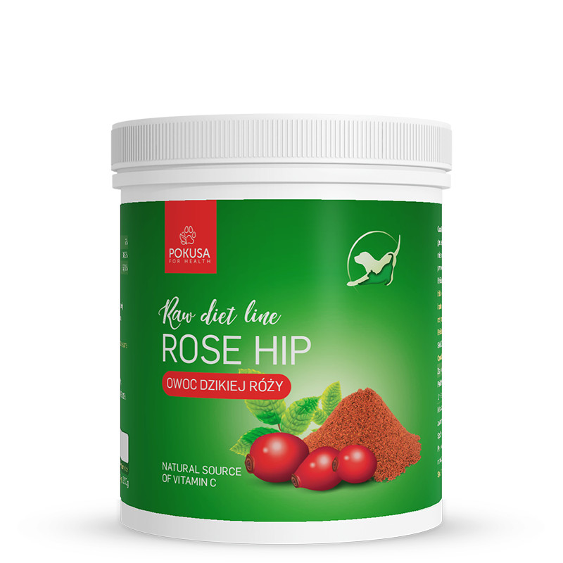 POKUSA RawDietLine Rose Hip - nahrungsergänzungsmittel für hunde und katzen - 200g - foto 1