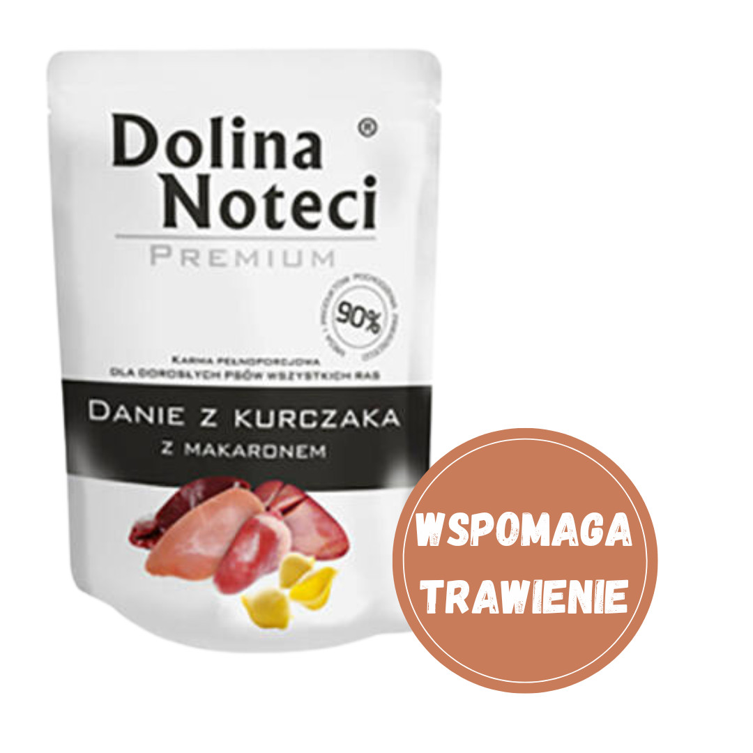 Dolina Noteci Premium Hühnergericht mit Nudeln - Nassfutter für Hunde - 300g - foto 2
