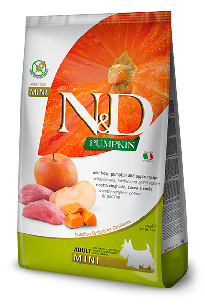 Farmina Pet Food 8010276033291 Hunde-Trockenfutter 2,5 kg Adult Apfel, Wildschwein, Kürbis - foto 2