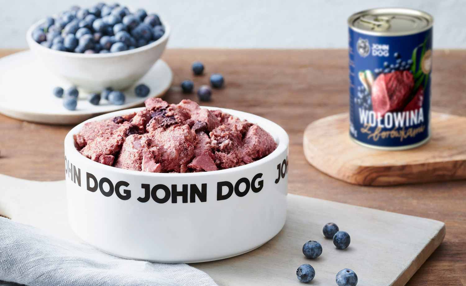 JOHN DOG Berry line Beef with blueberries - Nassfutter für Hunde - 800g - foto 3