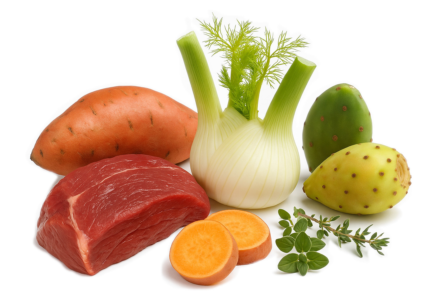 WOLFSBLUT Wide Plain Horse meat with sweet potatoes - Nassfutter für Hunde - 395g - foto 2