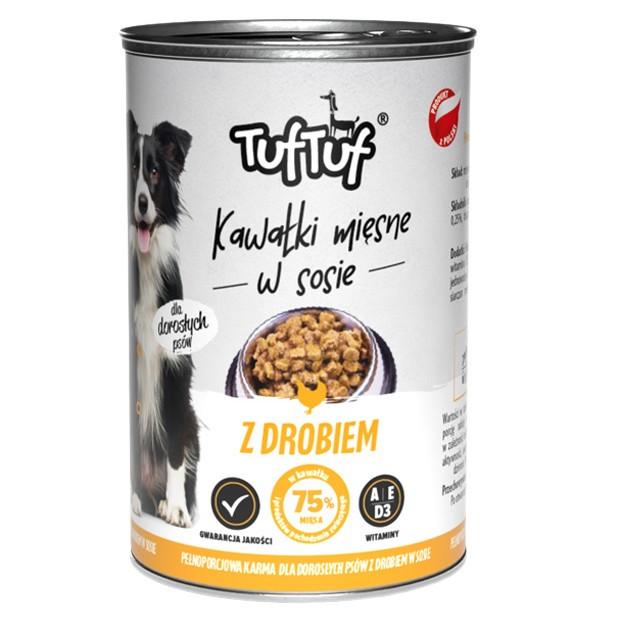 TUF TUF Meatballs MIX 4 Flavours - Nassfutter für Hunde - 24x1250g - foto 3