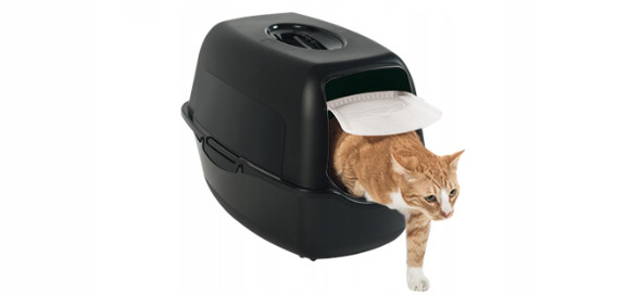 ROTHO Bailey Katzenklo mit Haube Schwarz - foto 2