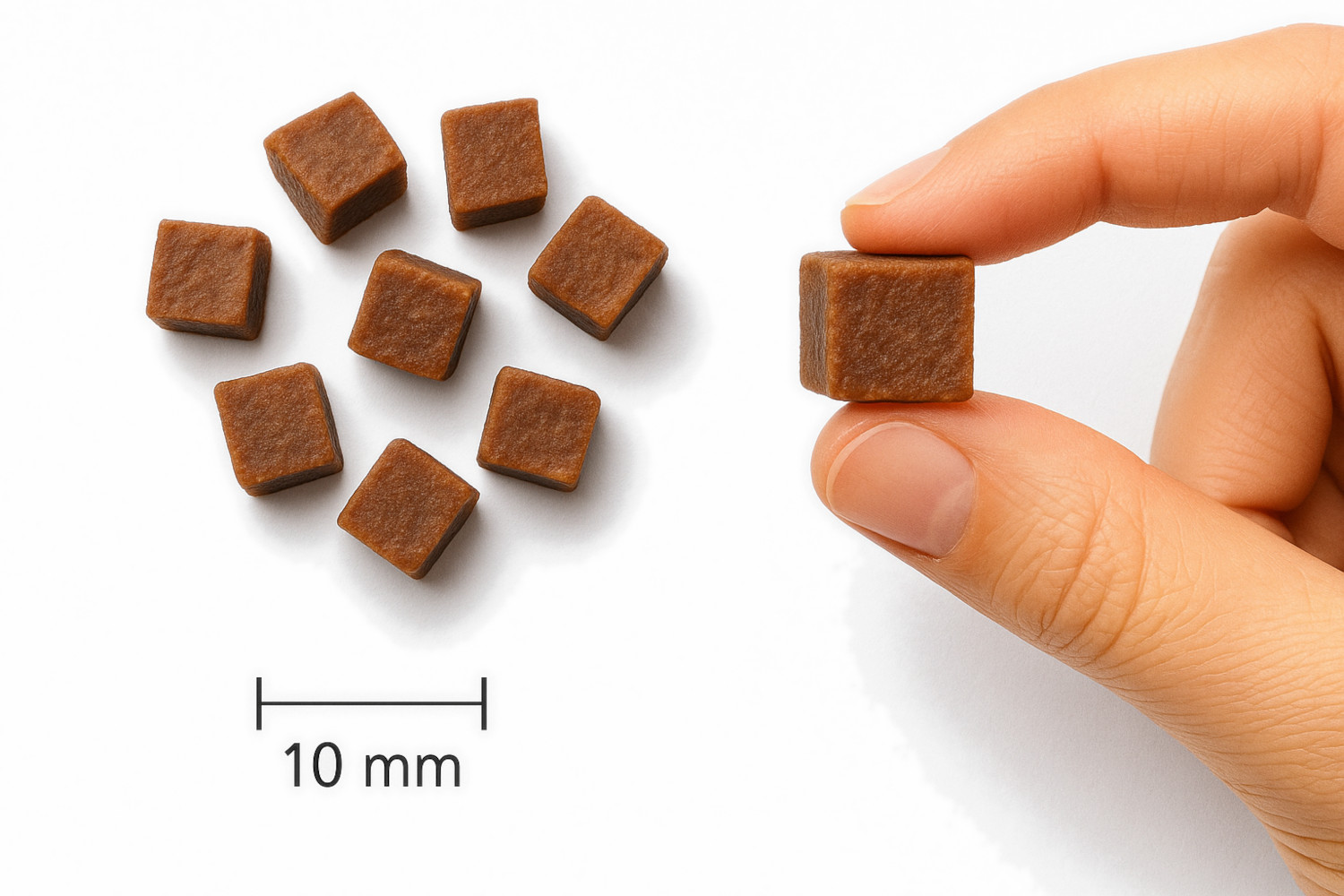 OLLO Air Dried Training Beef Cubes - leckerli für hunde - 80g - foto 3