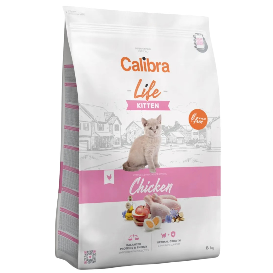 CALIBRA Cat Life Kitten Chicken - trockenfutter für Katzen - 6kg - foto 1