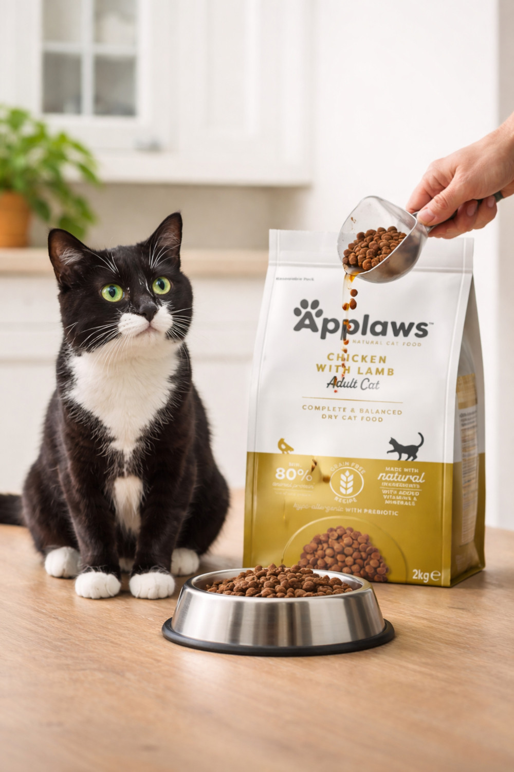 APPLAWS Chicken with lamb - trockenfutter für Katzen - 2kg - foto 3