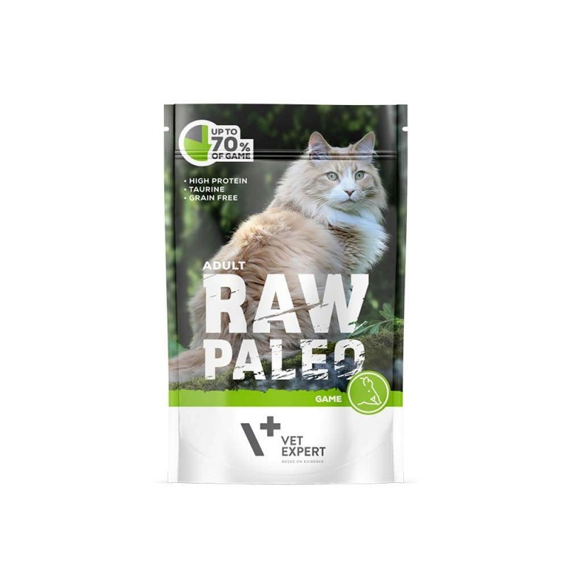 RAW PALEO Adult Cat Wild – Nassfutter für Katzen – 100 g - foto 2