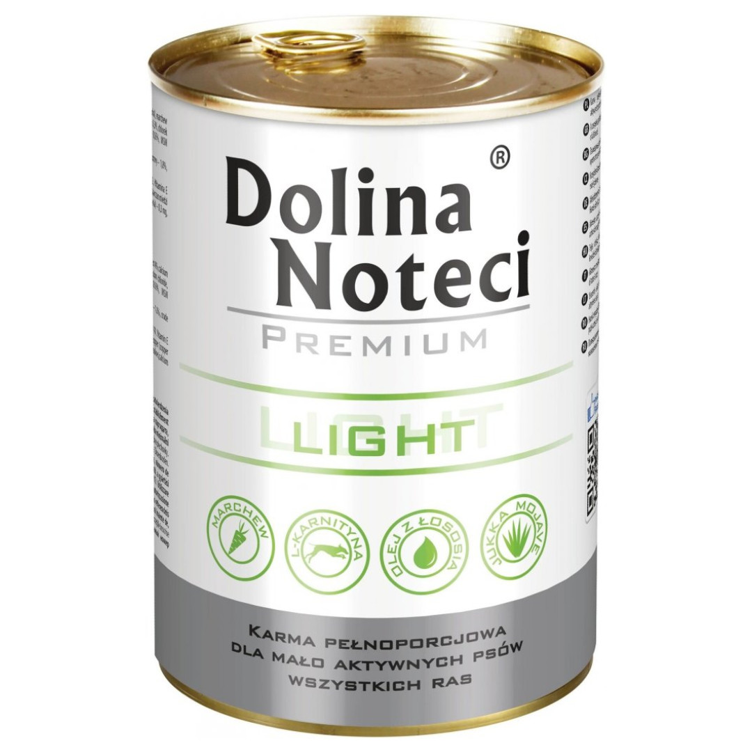 DOLINA NOTECI Premium Light - Nassfutter für Hunde - Schweinefleisch, Huhn - 400 g - foto 1