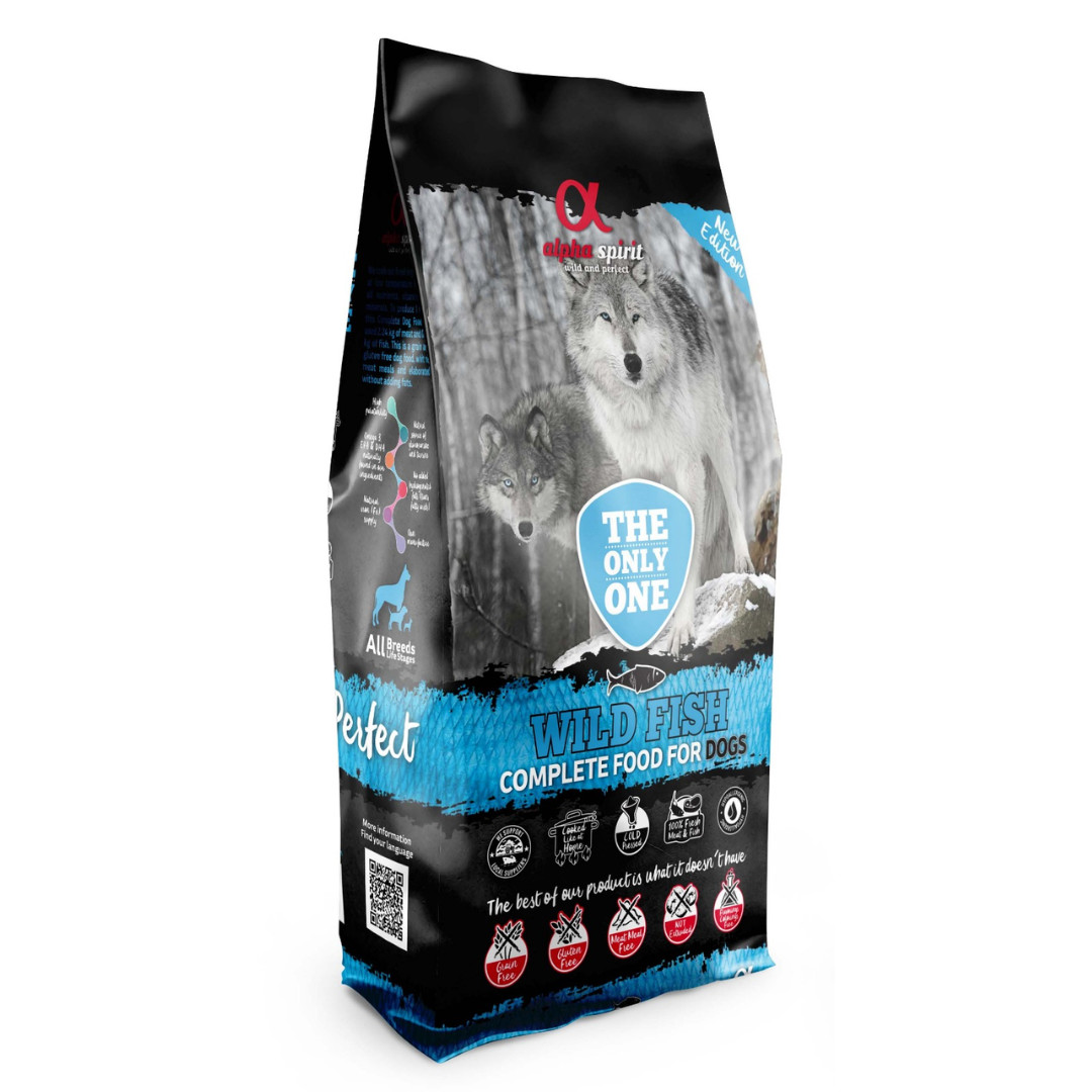 Alpha Spirit Trockenfutter für Hunde Wild Fish 12 kg - foto 1