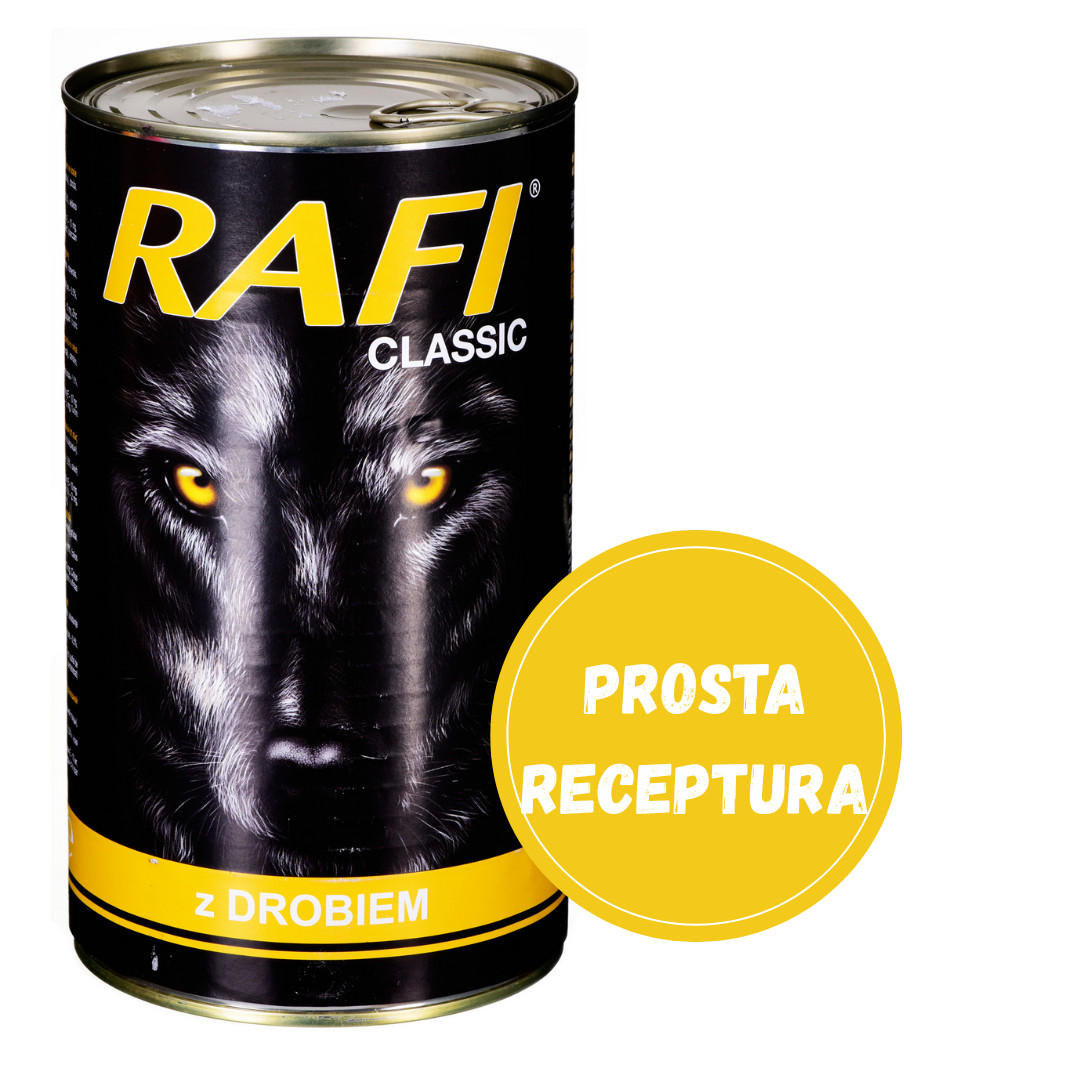 DOLINA NOTECI Rafi Classic mit Geflügel - Nassfutter für Hunde - 1240g - foto 2
