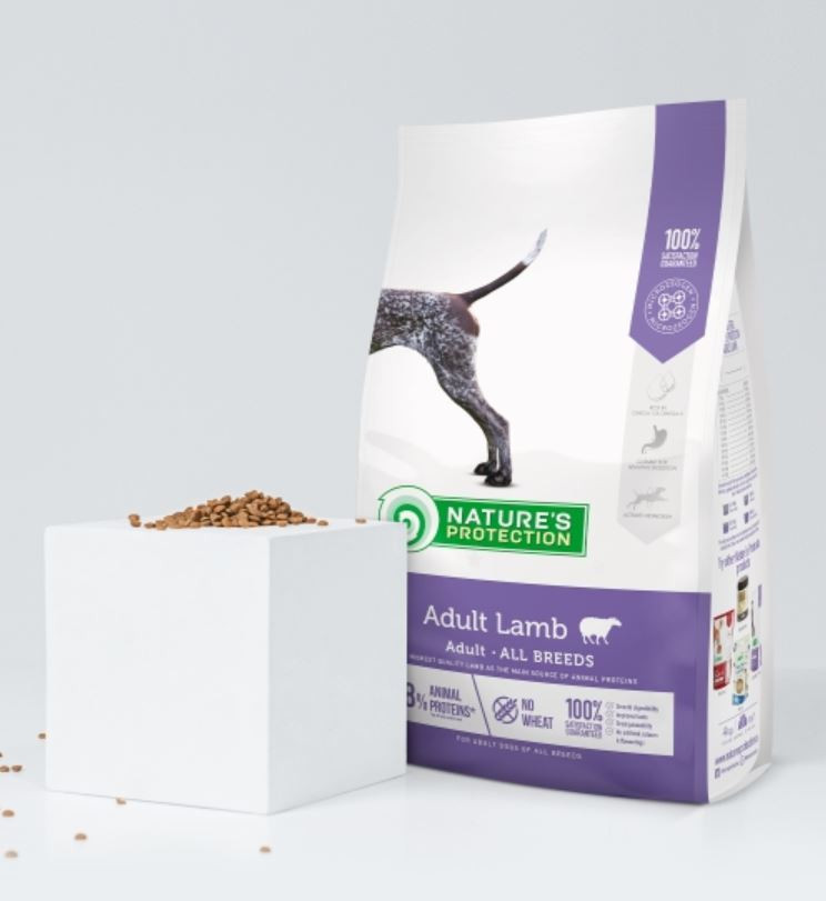 NATURE'S PROTECTION Adult Lamb - trockenfutter für Hunde - 12kg - foto 2