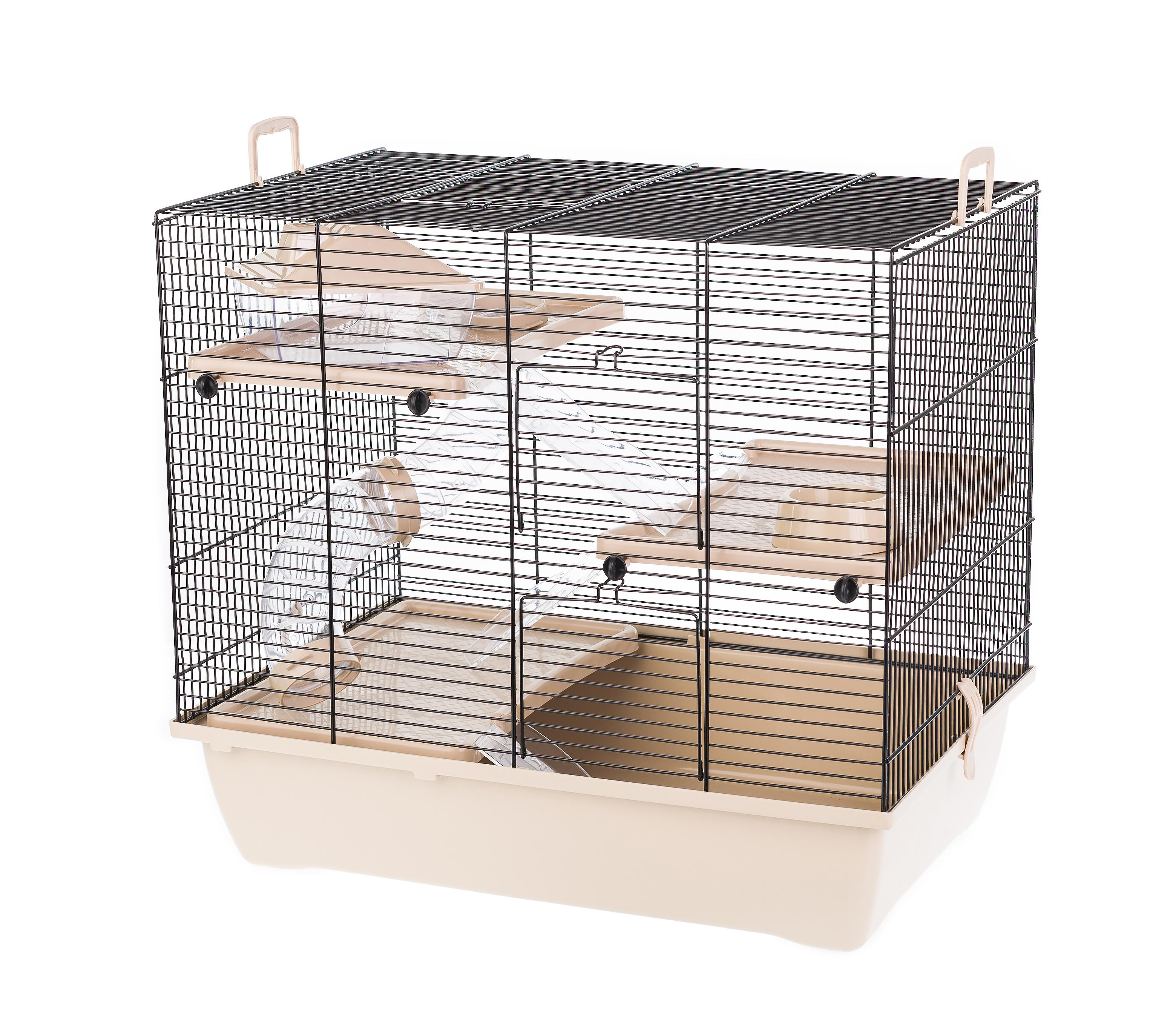 INTER-ZOO Pinky 3 Zinc Beige - Käfig für einen Hamster - foto 1