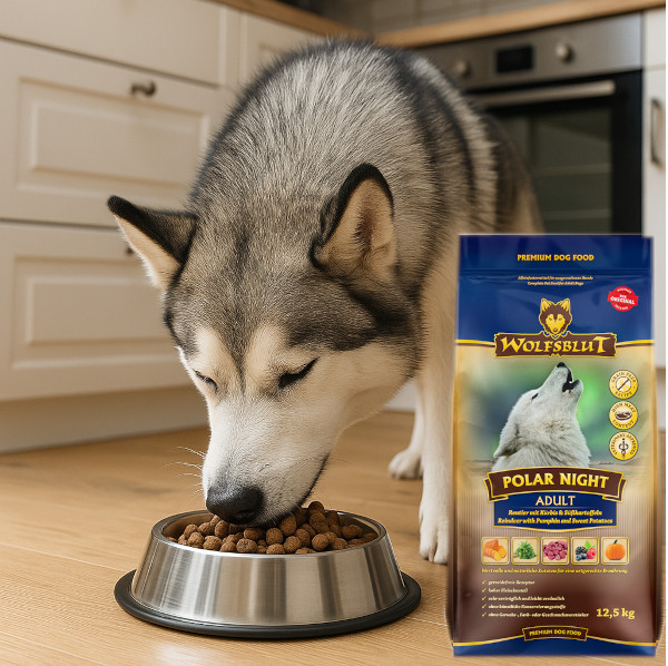 WOLFSBLUT Polar Night Reindeer with sweet potatoes - trockenfutter für Hunde - 12,5kg - foto 4