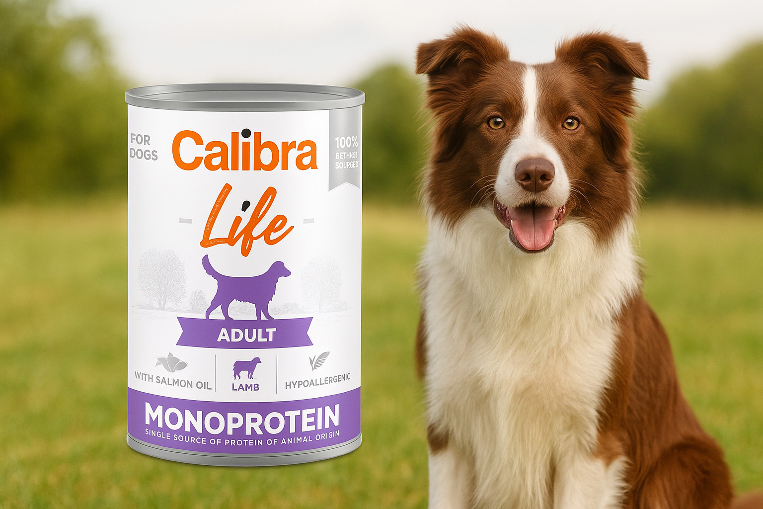 CALIBRA Life Adult Monoprotein Lamb - nassfutter für Hunde - 400g - foto 2