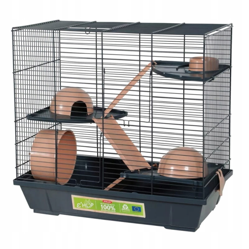 ZOLUX Käfig EHOP für Hamster dreifach 50 cm - rosa - foto 1