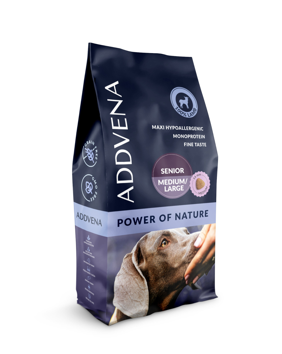 ADDVENA Power of Nature Senior Medium/Large Lamb - trockenfutter für Hunde - 10kg - foto 5