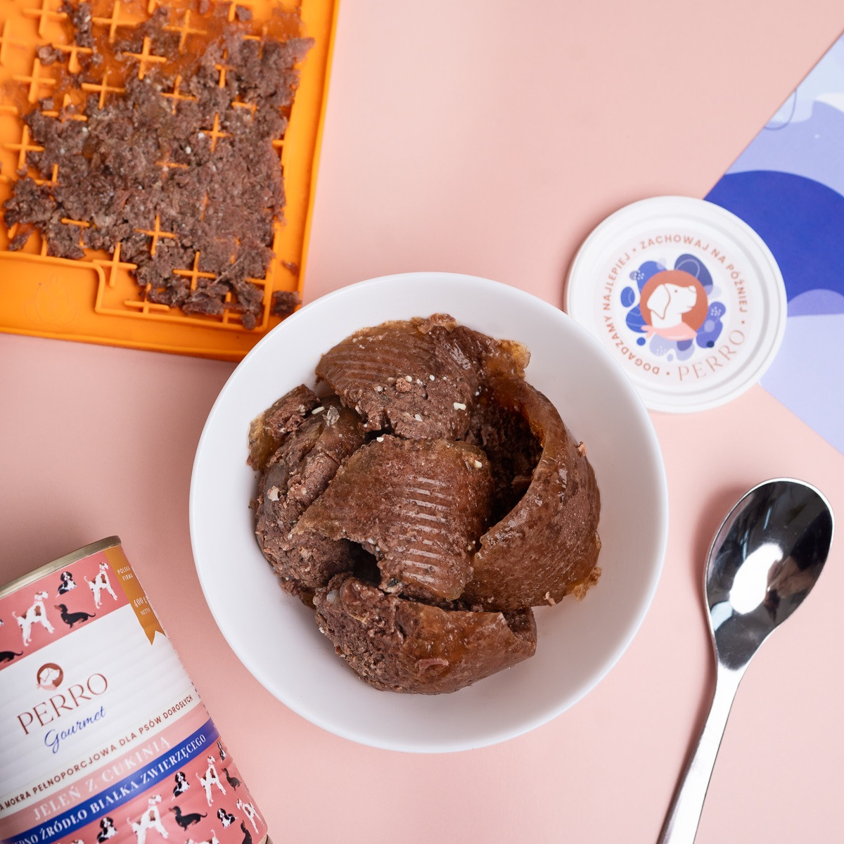 PERRO Gourmet Deer with zucchini - nassfutter für Hunde - 200g - foto 2