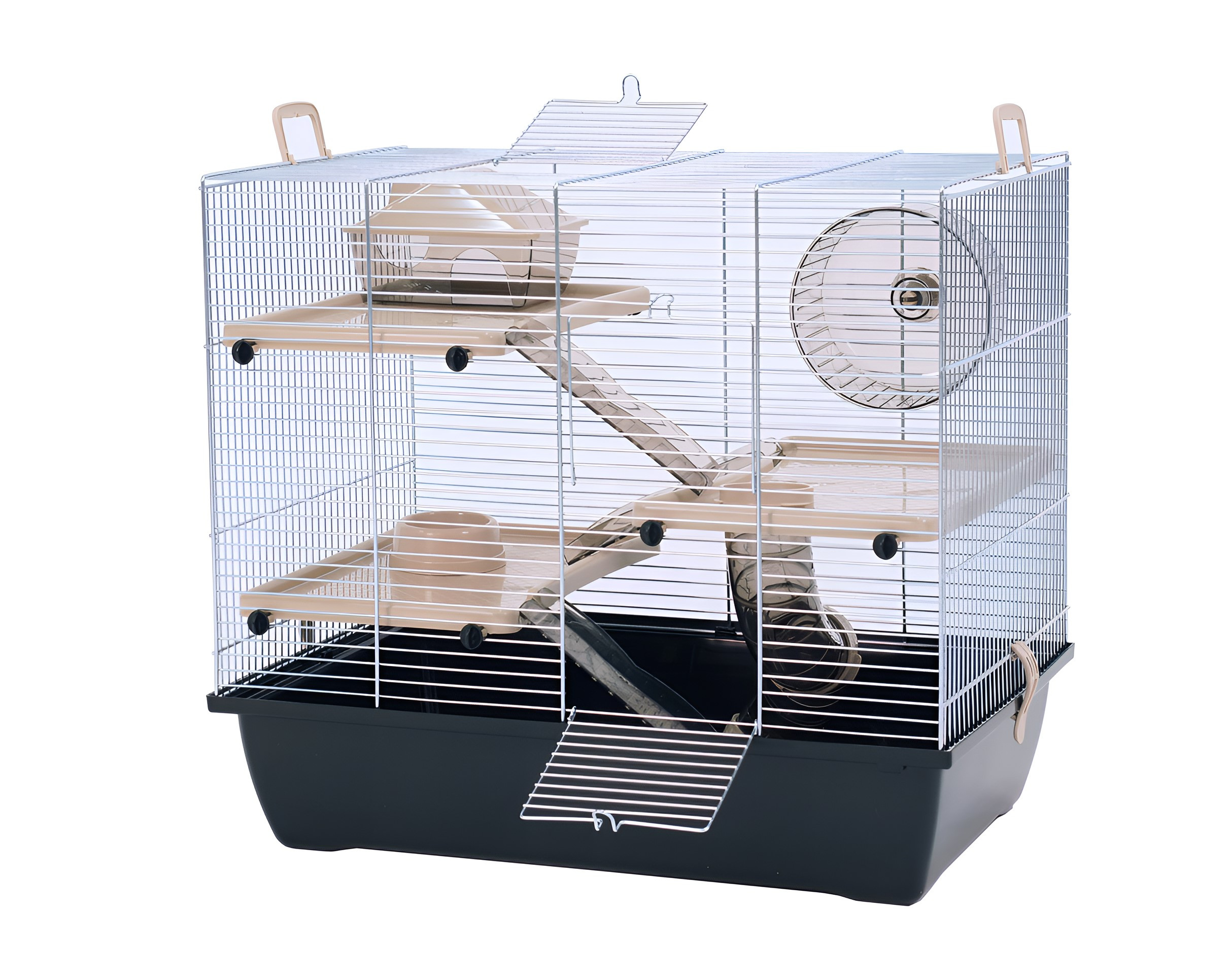 INTER-ZOO Pinky 3 Zinc Black - Käfig für einen Hamster - foto 1