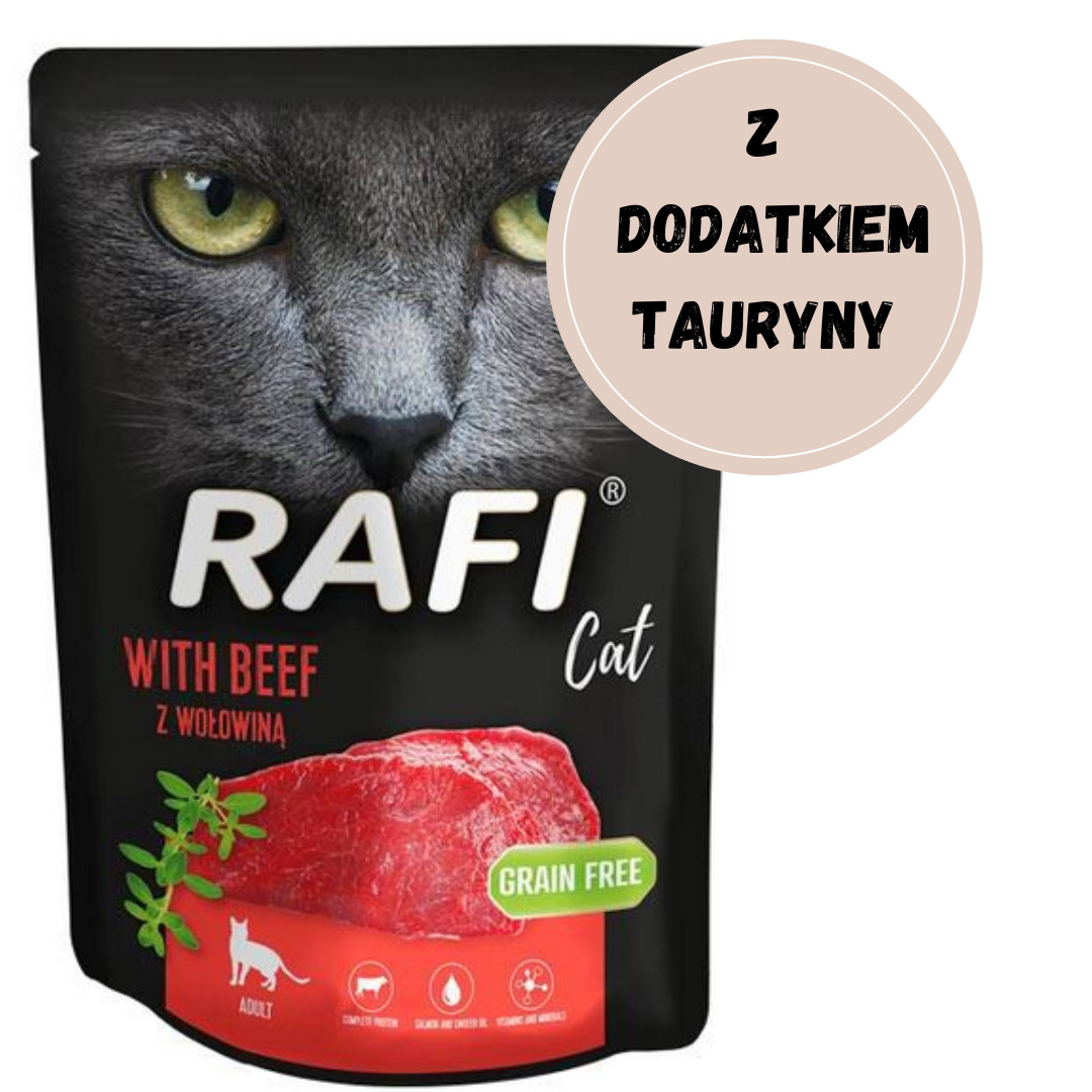 DOLINA NOTECI RAFI CAT Rind - Nassfutter für Katzen 300 g - foto 2