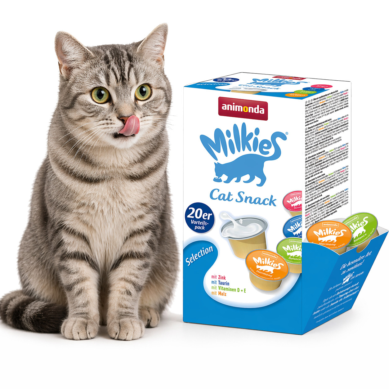 ANIMONDA Milkies Selection - Katze behandeln - 20x15g - foto 2