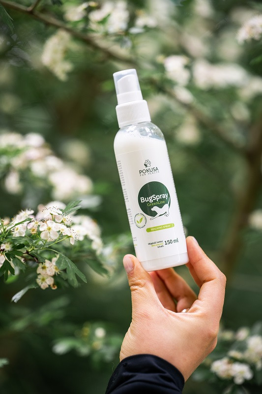 POKUSA GreenLine BugSpray - spaziergangsspray für hunde - 150 ml - foto 3